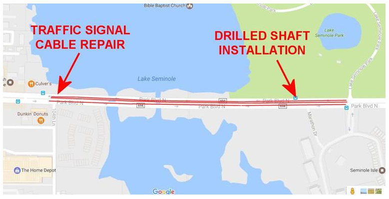 Park Blvd. Road Work