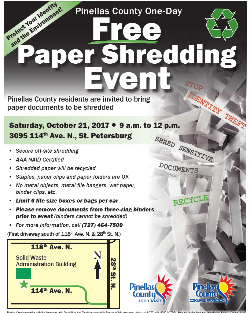 Free Paper Shredding Event