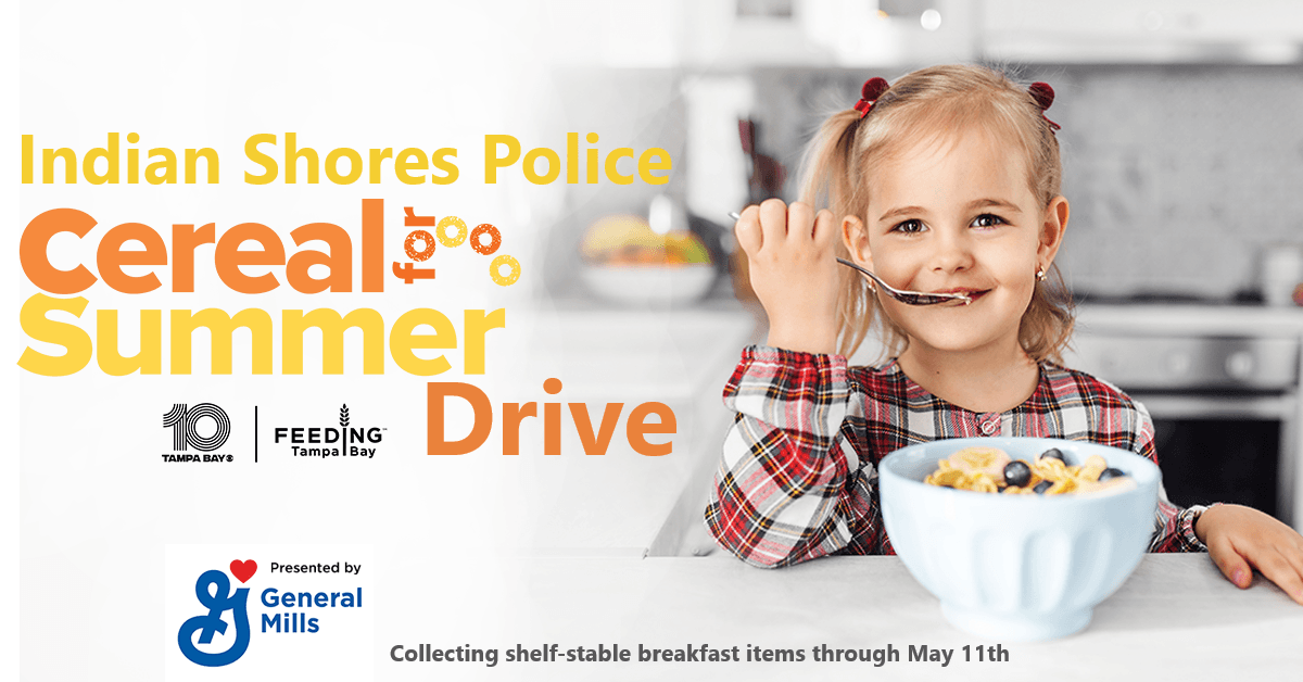 Cereal For Summer Drive Flyer (PNG)