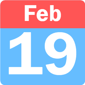 Feb 19 icon